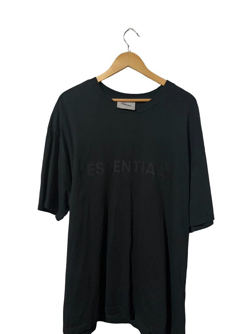 Essentials T-Shirt (Category: Tshirts & Polo Shirts ) located in Calasiao. Submitted by used_goodies222 (Listing ID 1467601291, Image 1). Description: 27*33 No issues As new Condition Complete tags Authentic.