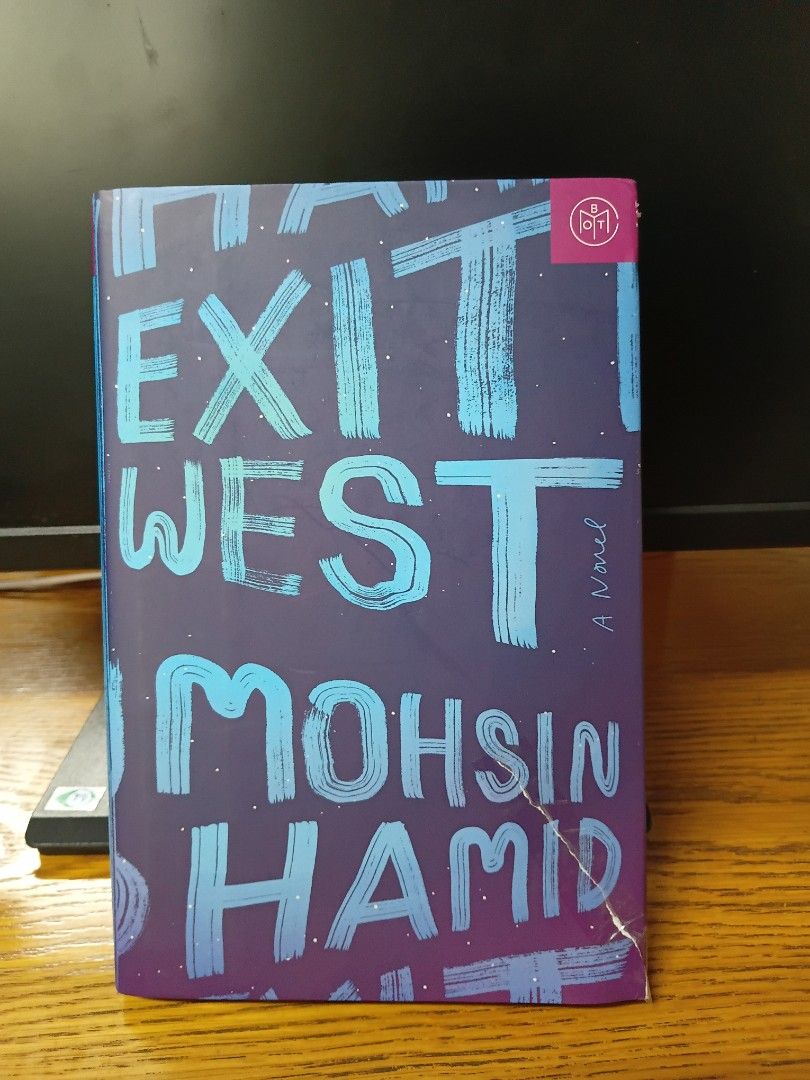 Exit West by Mohsin Hamid (BOTM) (Category: Storybooks) located in Baguio. Submitted by ravenousreader_1922 (Listing ID 1467435115, Image 1). Description: -Preloved but in very good condition except for tear on the dust cover - BOTM hardback - For shipping through J&T or dropping off at Pines Arcade, Baguio City - Payment through Gcash or BDO.