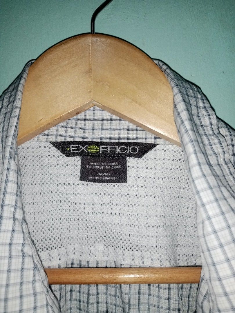 ExOfficio button down Outdoor Trekking polo. (Category: Hiking & Camping) located in Dasmarinas. Submitted by francoprancisco (Listing ID 1467474404, Image 2). Description: ExOfficio button down Outdoor Trekking polo. Large 22x29 dimes. quickdry/lighweight/back vented. as new cond. 450 add sfee Cavite loc..