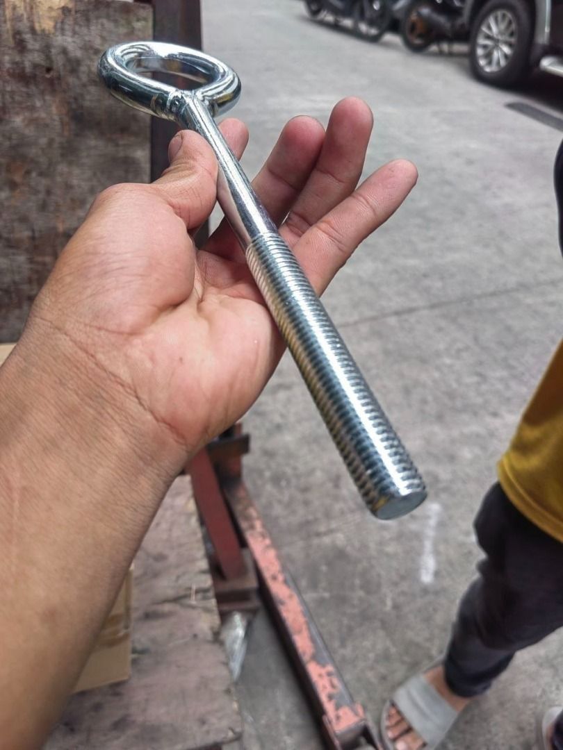 Eye bolt Specs: 5/8" x 40cm (Category: Everything Else Others) located in Manila. Submitted by 09171479278_elsie. (Listing ID 1467407815, Image 2). Description: Eye bolt Specs: 5/8" x 40cm.