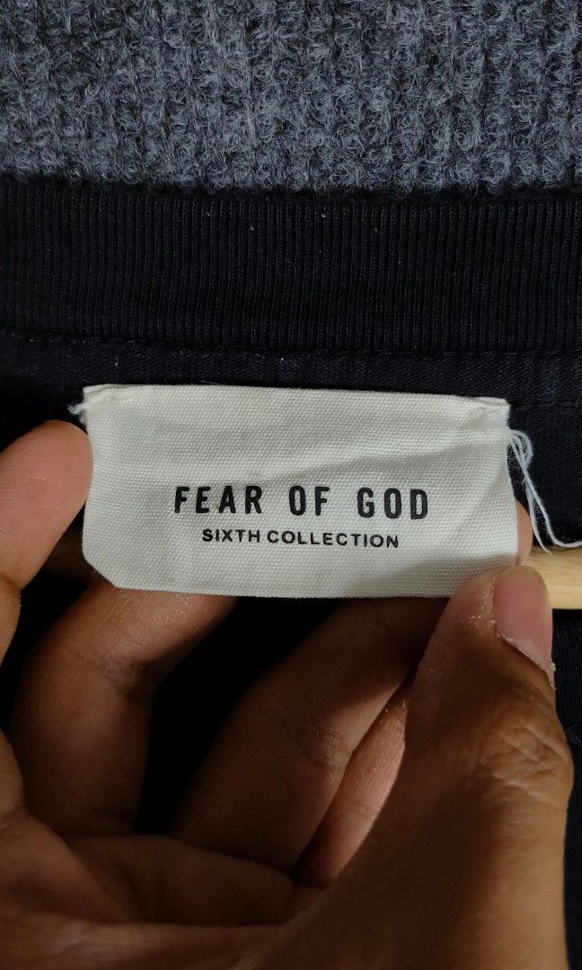FEAR OF GOD (Category: Tshirts & Polo Shirts ) located in Bolinao. Submitted by tokiya. (Listing ID 1467433797, Image 3). Description: FEAR OF GOD Size XL-XXL 27x32 8.5/10 color.