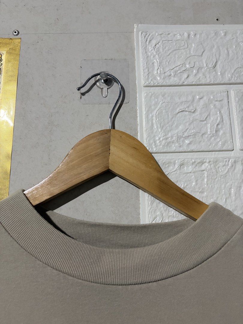 Fear of God Essentials Tee Core Header (Category: Tshirts & Polo Shirts ) located in Calasiao. Submitted by used_goodies222 (Listing ID 1467601448, Image 3). Description: 23*28 Authentic Single stitch Black Tag Rare piece.
