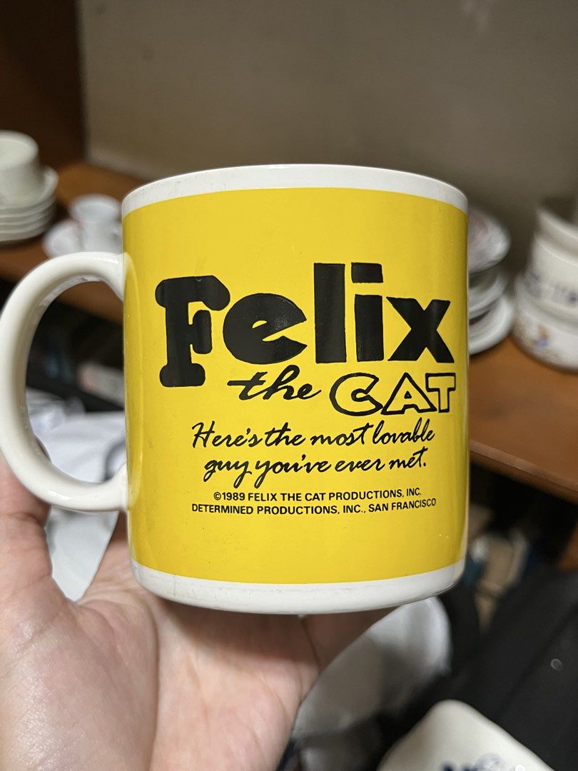 Felix the Cat large mug (Category: Character Goods) located in Lucena. Submitted by aisanolshop (Listing ID 1467408356, Image 2). Description: .