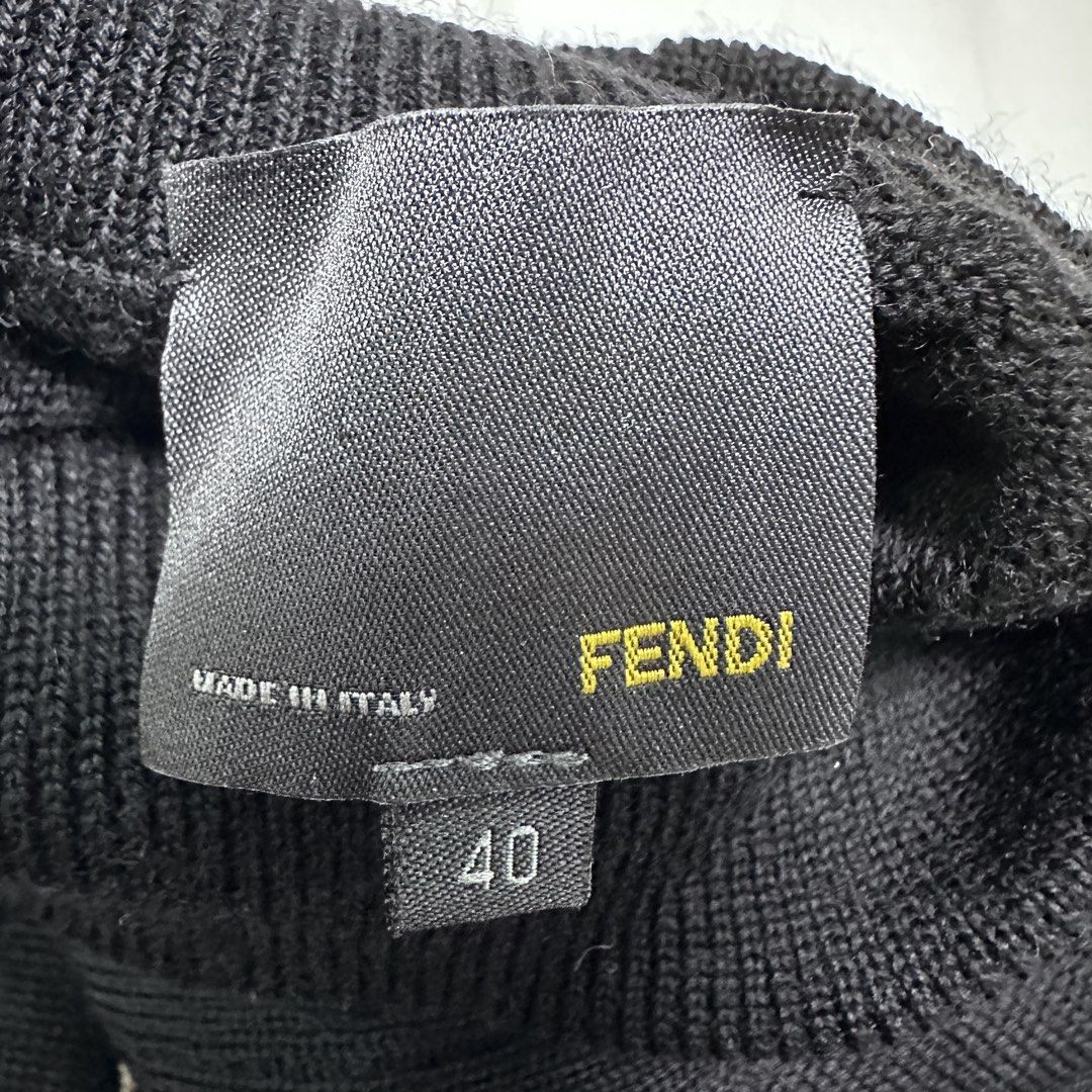 FENDI | Vintage Knit Sweater (Category: Coats, Jackets and Outerwear) located in Lapu Lapu. Submitted by nervecloset (Listing ID 1467447958, Image 3). Description: FENDI | Vintage Knit Sweater size 40 on tag Made in Italy Excellent condition 2850 + sf.