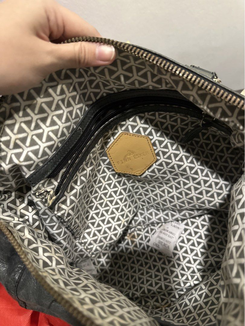 Finn Esker shoulder & cross body bag (Category: Shoulder Bags) located in Paranaque City. Submitted by celinegab (Listing ID 1467511147, Image 3). Description: Issue: yellow stains inside.