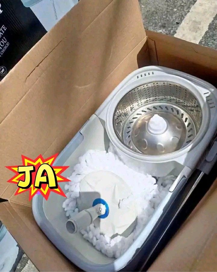Floating Mop Spinner Bucket Set stainless (Category: Cleaning Tools & Supplies) located in Manila. Submitted by wisecat_f7c143 (Listing ID 1467366941, Image 2). Description: Available!!! Floating Mop Spinner Bucket Set stainless pm me COD via lalamve may shipping fee.