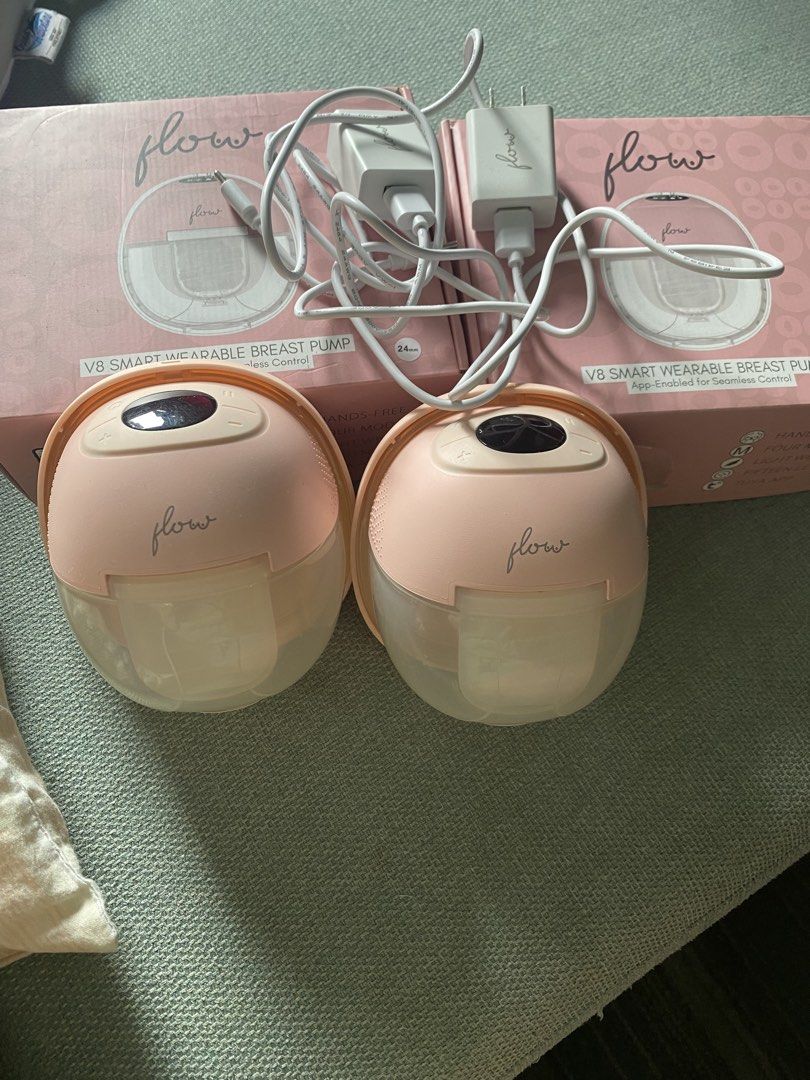 Flow v8 wearable breast pump handsfree breast pump WITH APP (Category: Breastfeeding & Bottle Feeding) located in Manila. Submitted by neneng_b_sarisari (Listing ID 1467396917, Image 1). Description: Title: Flow V8 Wearable Breast Pump | Hands-Free Breast Pump Price: ₱4,000 (2 breastpump) 🍼 FOR SALE: Flow V8 Wearable Breast Pump Make your breastfeeding and pumping journey more convenient with the Flow V8 Wearable Breast Pump! 💕 ✨ Features: ✔️ W