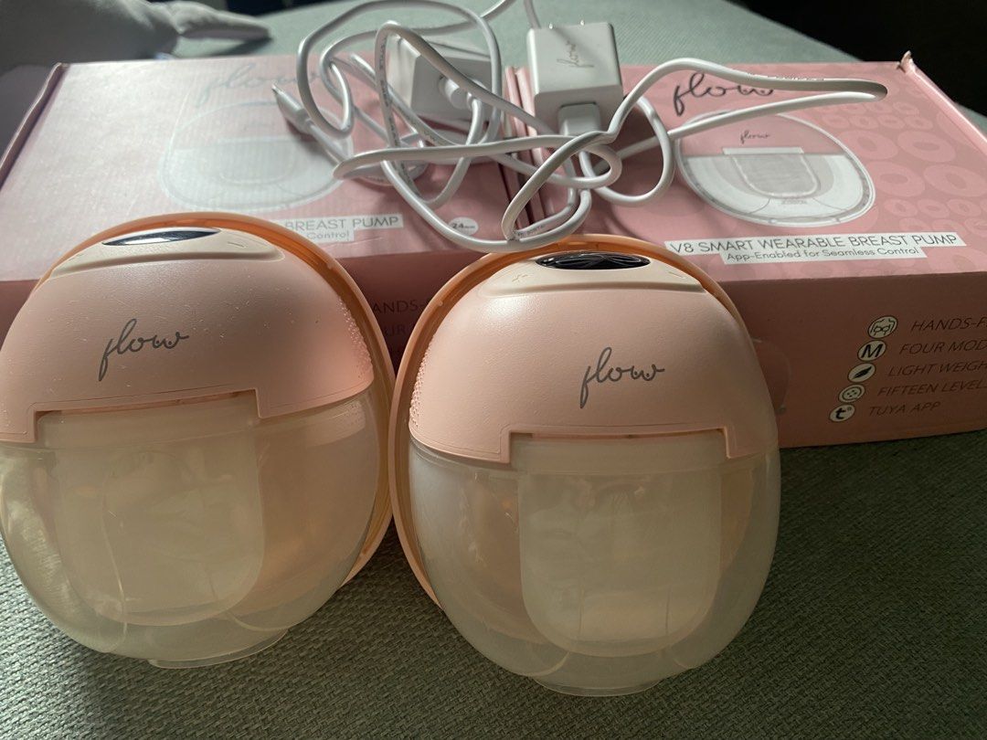 Flow v8 wearable breast pump handsfree breast pump WITH APP (Category: Breastfeeding & Bottle Feeding) located in Manila. Submitted by neneng_b_sarisari (Listing ID 1467396917, Image 2). Description: Title: Flow V8 Wearable Breast Pump | Hands-Free Breast Pump Price: ₱4,000 (2 breastpump) 🍼 FOR SALE: Flow V8 Wearable Breast Pump Make your breastfeeding and pumping journey more convenient with the Flow V8 Wearable Breast Pump! 💕 ✨ Features: ✔️ W