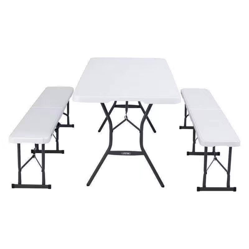 foldable bench chair (Category: Chairs) located in Manila. Submitted by ncledlcrz (Listing ID 1467379044, Image 1). Description: foldable bench chair 6FT heavy duty lifetime used.