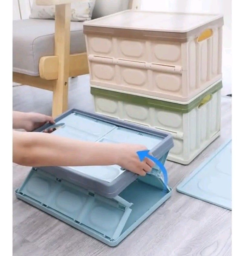 Foldable storage box (Category: Storage Boxes & Baskets) located in Manila. Submitted by lyfrancois14 (Listing ID 1467523142, Image 2). Description: .