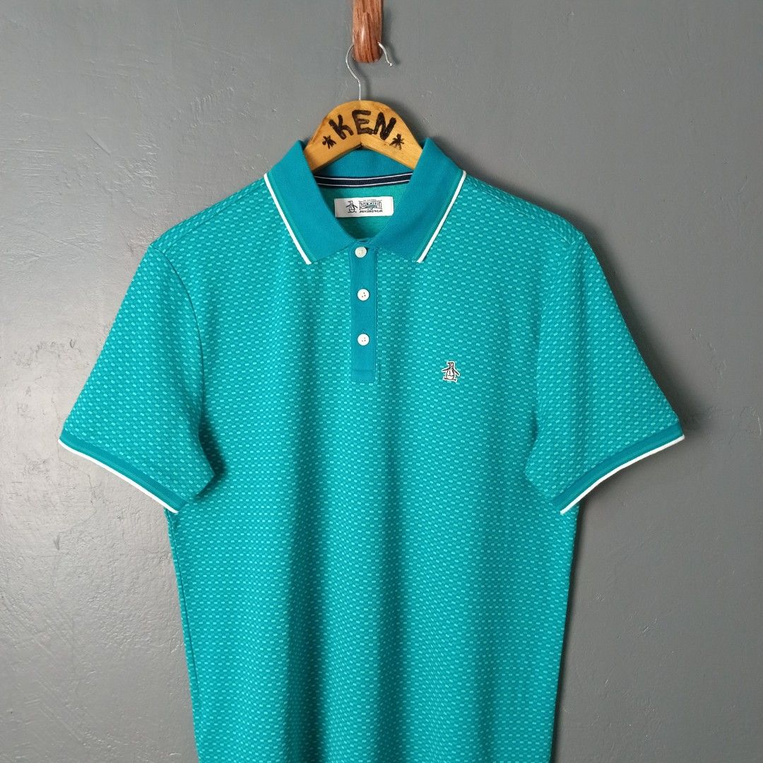 For Men - Penguin - Jacquard Polo (Category: Tshirts & Polo Shirts ) located in Bacolod City. Submitted by drop.ph (Listing ID 1467482012, Image 3). Description: Penguin - Jacquard Polo Authentic *Size S fits M - 20x27 *Excellent *No Flaws *Price: 1,200php *Add SF if outside Bacolod City .