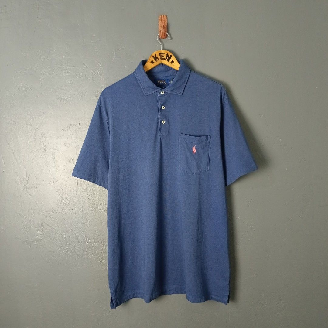 For Men - Ralph Lauren - Soft Cotton (Category: Tshirts & Polo Shirts ) located in Bacolod City. Submitted by drop.ph (Listing ID 1467498778, Image 1). Description: Ralph Lauren Authentic *Soft cotton *Size L fits XL - 23.5x31.5 *Excellent *No Flaws *Price: 1,200php *Add SF if outside Bacolod City.