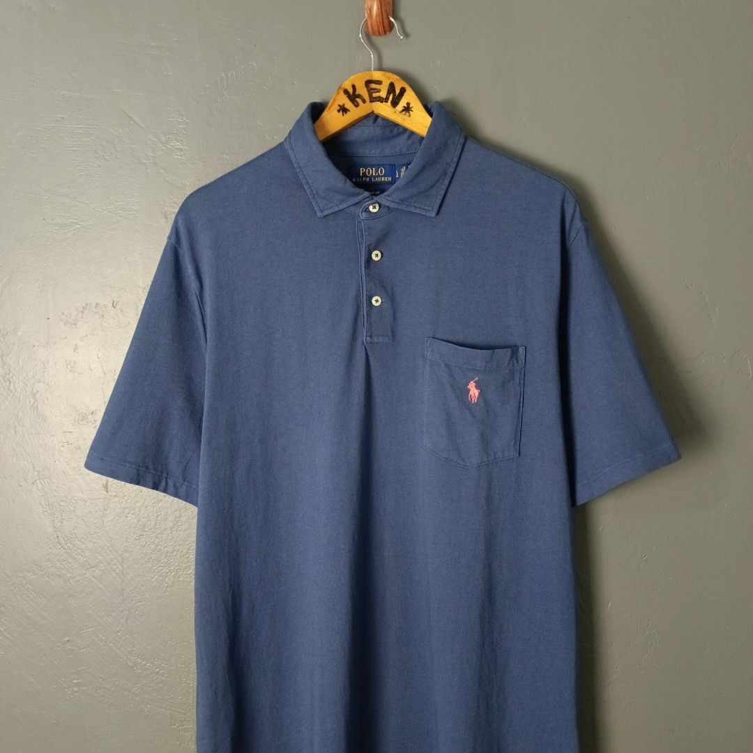 For Men - Ralph Lauren - Soft Cotton (Category: Tshirts & Polo Shirts ) located in Bacolod City. Submitted by drop.ph (Listing ID 1467498778, Image 2). Description: Ralph Lauren Authentic *Soft cotton *Size L fits XL - 23.5x31.5 *Excellent *No Flaws *Price: 1,200php *Add SF if outside Bacolod City.