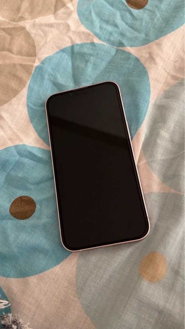 IPHONE 13 PINK 128GB (Category: iPhone 13 Series) located in Manila. Submitted by cvcmiles1506269 (Listing ID 1467378899, Image 3). Description: battery replaced (no bh) true tone and face id working no damages no box ios 27 pre owned.