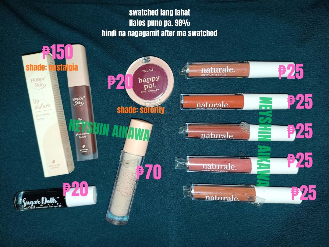 for take all makeup (Category: Makeup) located in Rodriguez. Submitted by tiktilaook0.2 (Listing ID 1467444924, Image 3). Description: TAKE ALL ₱2,650 - 36 ITEMS Nasa photos na details Gc@sh Lalamove or J&T (tuwing linggo lang masship, walk in kasi) +SF check na lang photos andyan details. thanks.