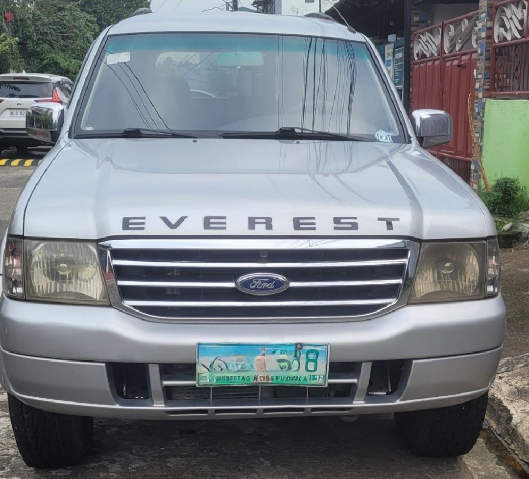 Ford Everest (Category: Used Cars) located in Quezon City. Submitted by lucky72710 (Listing ID 1467589514, Image 1). Description: 2006 Ford Everest PRICE 220K FIXED Automatic Turbo Diesel 134k kms mileage Newly changed Oil/ filter Newly changed ATF fluid Newly replaced suspension parts Newly changed Timing belt and drive belt New set of tires Bridgestone Dueler AT Leather Seats Complete registered papers Thursday coding Original paint No Accident