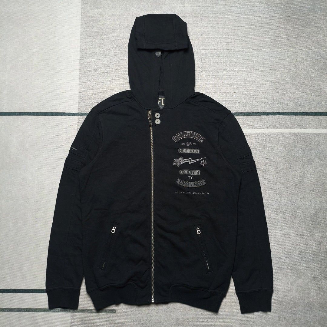 Fox Racing Axel Zip Hoodie (Category: Coats, Jackets and Outerwear) located in Bulacan. Submitted by yakunimonkey (Listing ID 1467373195, Image 1). Description: Fox Racing Axel Zip Hoodie Large / 22.5x29 Heavy Cotton Good as new ₱999 +SF SJDM, Bulacan📍.