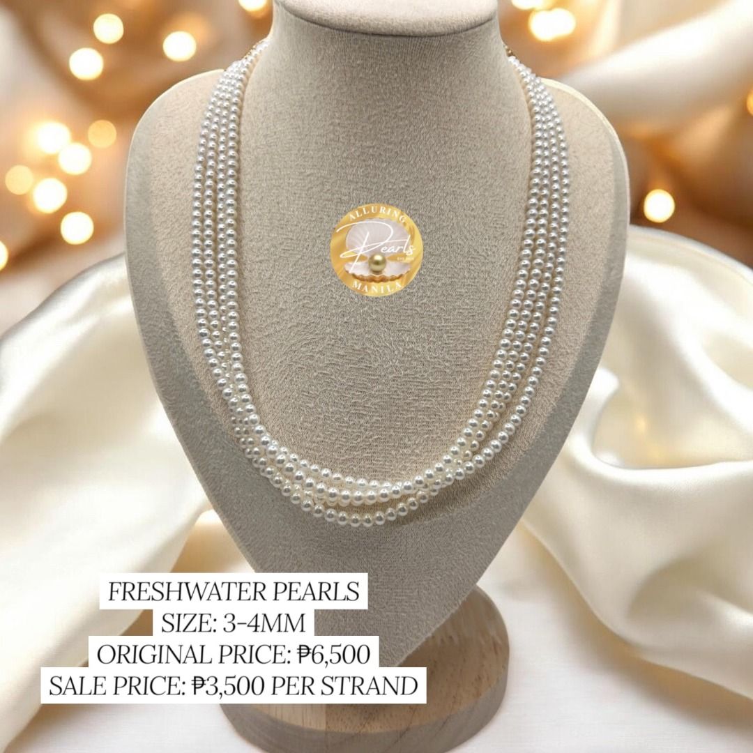 Freshwater Pearl Necklace #K11 (Category: Body Jewelry) located in Cainta. Submitted by alluringpearlsmanila (Listing ID 1467471702, Image 1). Description: .