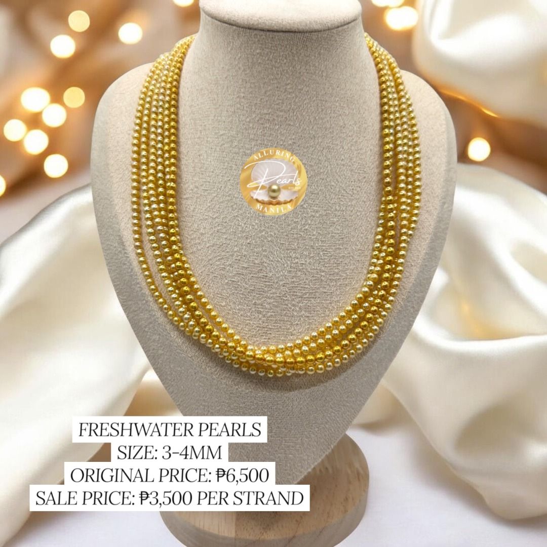 Freshwater Pearl Necklace #K12 (Category: Body Jewelry) located in Cainta. Submitted by alluringpearlsmanila (Listing ID 1467471775, Image 1). Description: .