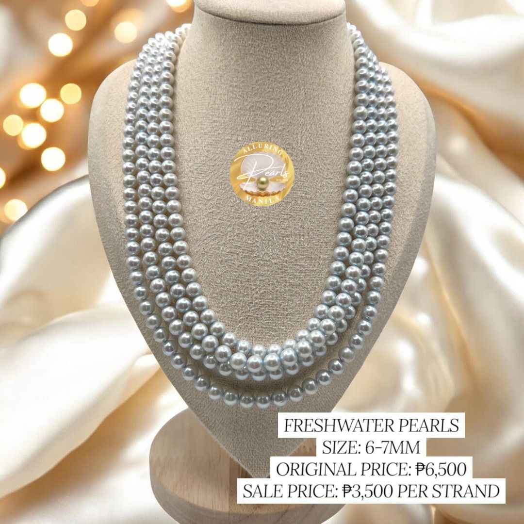 Freshwater Pearl Necklace #K17 (Category: Body Jewelry) located in Cainta. Submitted by alluringpearlsmanila (Listing ID 1467472238, Image 1). Description: .