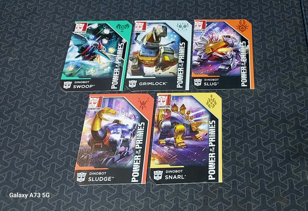 FS: POTP VOLCANICUS W/ PC-21 UPGRADE (NO BOX) (Category: Action & Battle Toys) located in Caloocan City. Submitted by javz_turla (Listing ID 1467565407, Image 3). Description: -Loose Dinobot Volcanicus -Accessories/Weapons included -Cards included -Hasbro brand, not KO RFS: Duplicate (already have another set) *Last Price already. Wala na pong tawad. *Payment first for lalamove delivery *MOP: GCash, Maya or LBC COP *Lalamove / SF to be shouldered