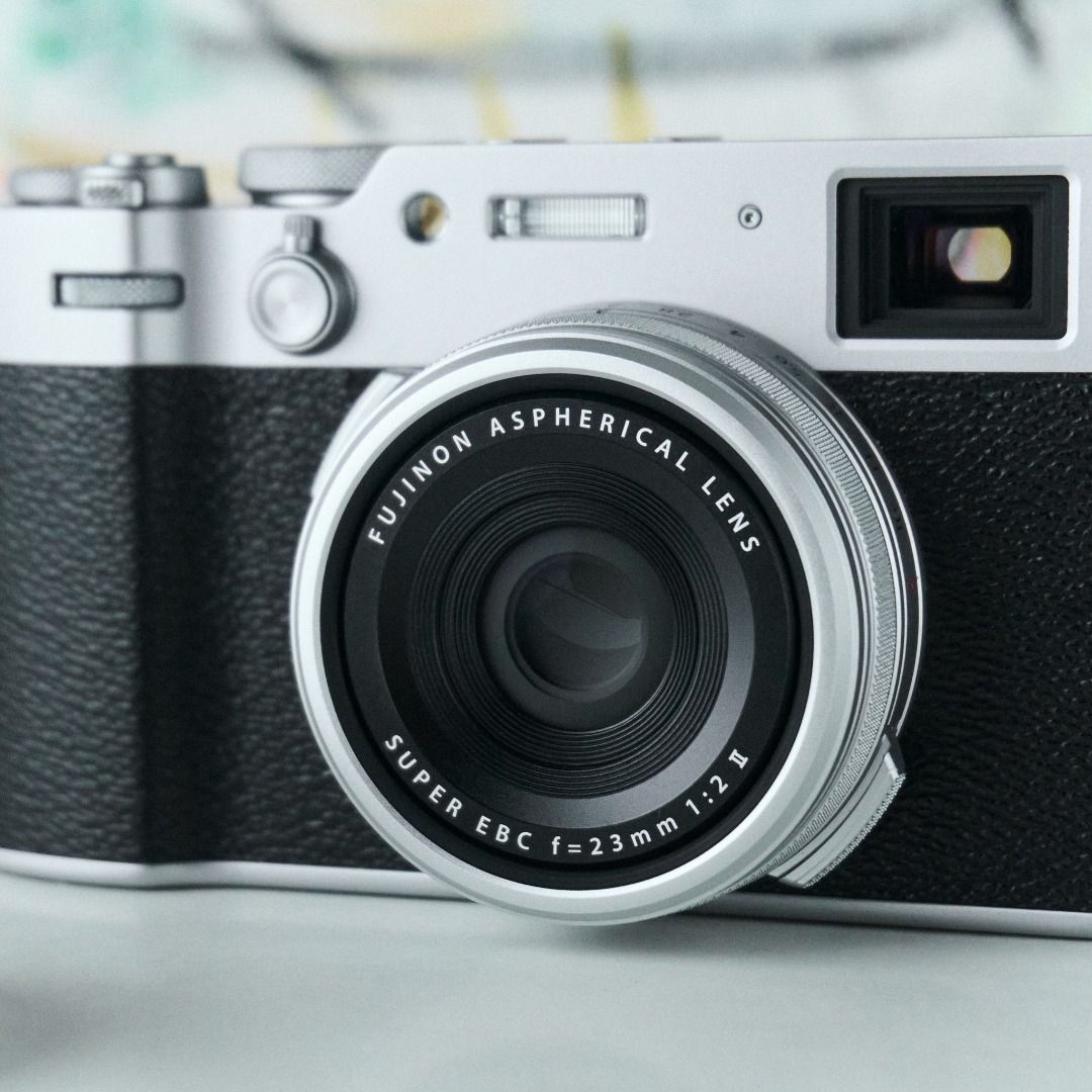 Fujifilm X100VI silver (mint condition) (Category: Cameras) located in Cebu City. Submitted by edlimceb (Listing ID 1467395588, Image 3). Description: Fujifilm X100VI silver (mint condition) ₱94,000 CEBU CITY - JY Square - IT Park DETAILS/CONDITION: - purchased in Japan used-store, no serial sticker - minimal usage marks - low shuttercount - no issues INCLUDES: ☑ original battery and cap only PAYMENT: - Bank/QR transfer •••••••••••• Can trade to 