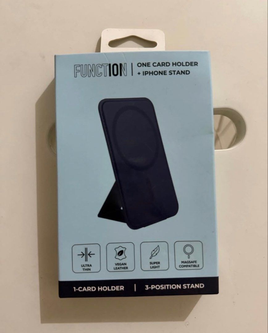 Function One Card Holder + Iphone Stand (Category: Cases & Sleeves) located in Manila. Submitted by sunnysells08 (Listing ID 1467572303, Image 1). Description: .