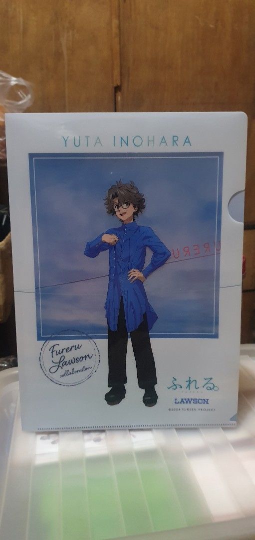 Furero Yuta Inohara Lawson Clear File Folder (Category: Stationery & School Supplies) located in Quezon City. Submitted by collectionneursonline88 (Listing ID 1467601870, Image 1). Description: 🔄 Meetups Balintawak Camachile 7/11 Quezon City 🛵 Shipping : - Lalamove ( except Provincial) - Flash Express - GogoExpress - LBC 📥 Payment : cash on meetups Gcash.