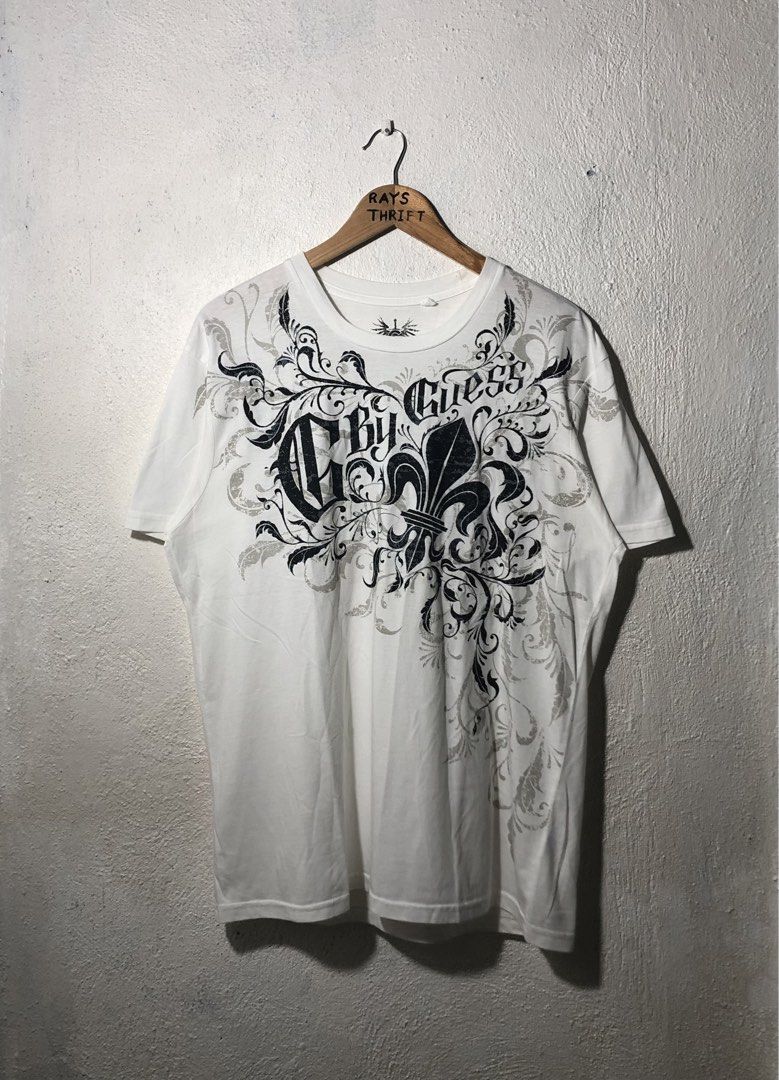 G By Guess Shirt (Category: Tshirts & Polo Shirts ) located in Dumaguete. Submitted by raysthrift (Listing ID 1467497387, Image 1). Description: ✅G By Guess Shirt -21.5x29.5 -9.8/10 Color rate -Excellent condition -issue see last pic one minimal yellow stain washable only .