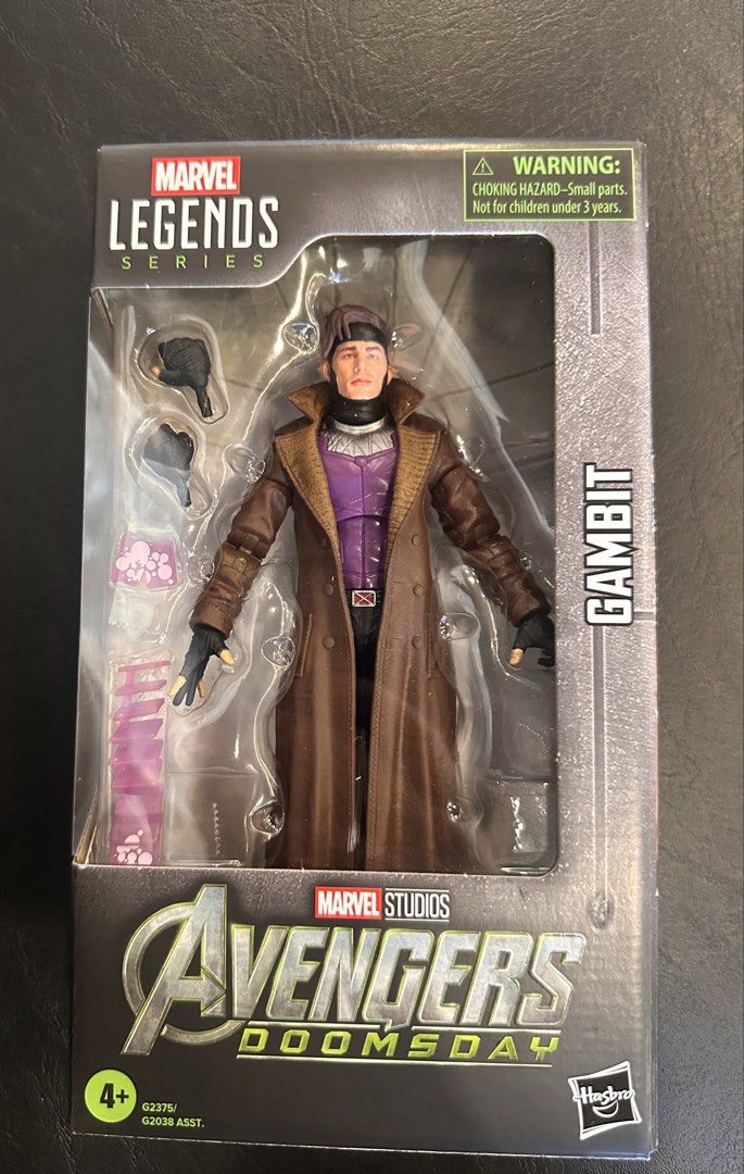 GAMBIT MARVEL LEGENDS (Category: Figurines & Statues) located in Pasig City. Submitted by thefortressph (Listing ID 1467396276, Image 1). Description: FOR SALE: GAMBIT MARVEL LEGENDS - Avengers Doomsday - Brand new - 2200 only Location: Mandaluyong/Pasig.