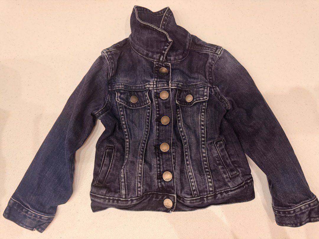 Gap Denim Jacket Front Button 4yrs-Declutter (Category: Babies & Kids Fashion) located in Mexico. Submitted by hayascentph (Listing ID 1467502474, Image 1). Description: *Personal Item Declutter *Mode of payment Gcash/Maya Wallet *Delivery Fee to be shouldered by buyer *We ship Nationwide *Courier JNT or LBC cash on delivery, Cash on pick up in nearest LBC branch Need a new scent? Follow my Facebook page for perfume finds! Facebook Page: Haya Sce
