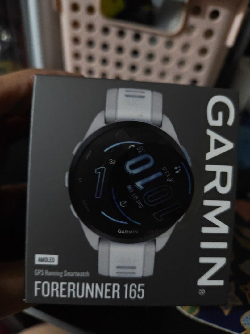 Garmin Forerunner 165 (Category: Luxury Watches) located in Pasig City. Submitted by workingfat61587 (Listing ID 1467410226, Image 1). Description: Opened it but not used it. It was given to me but not into such as i don't run or the likes. .