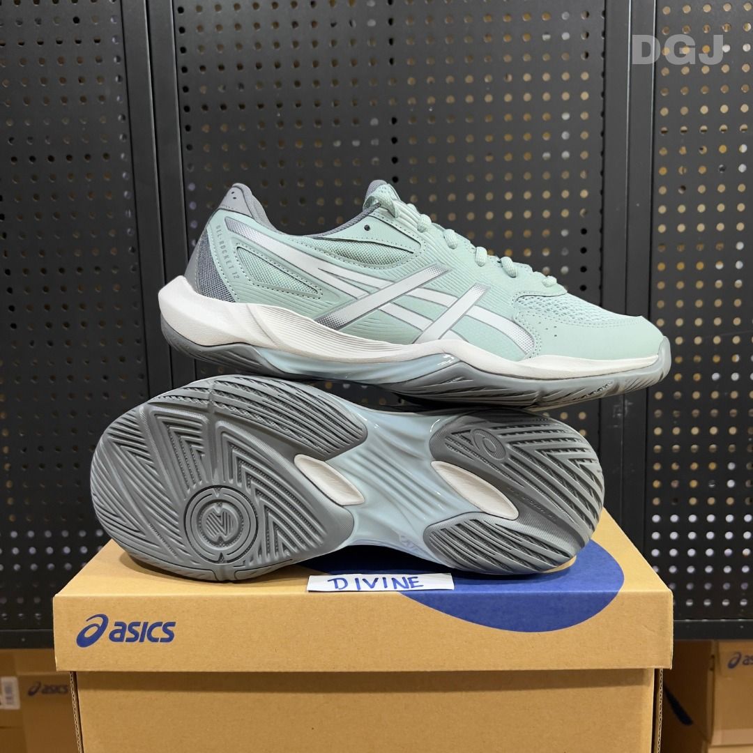 GEL ROCKET 12 Ocean Haze Concrete (Category: Sneakers) located in Pasig City. Submitted by divvvineee (Listing ID 1467399048, Image 1). Description: ASICS GEL-ROCKET 12 lightweight indoor court shoes designed for volleyball, badminton, and other court sports, featuring GEL cushioning, reliable stability, and flexible support for quick movements and changes in direction. ASICSGEL ROCKET 12 💰 ₱4,580 🚚 FREE SHIPPING NATIONWIDE 🇵🇭 Sizes Onhand: 2