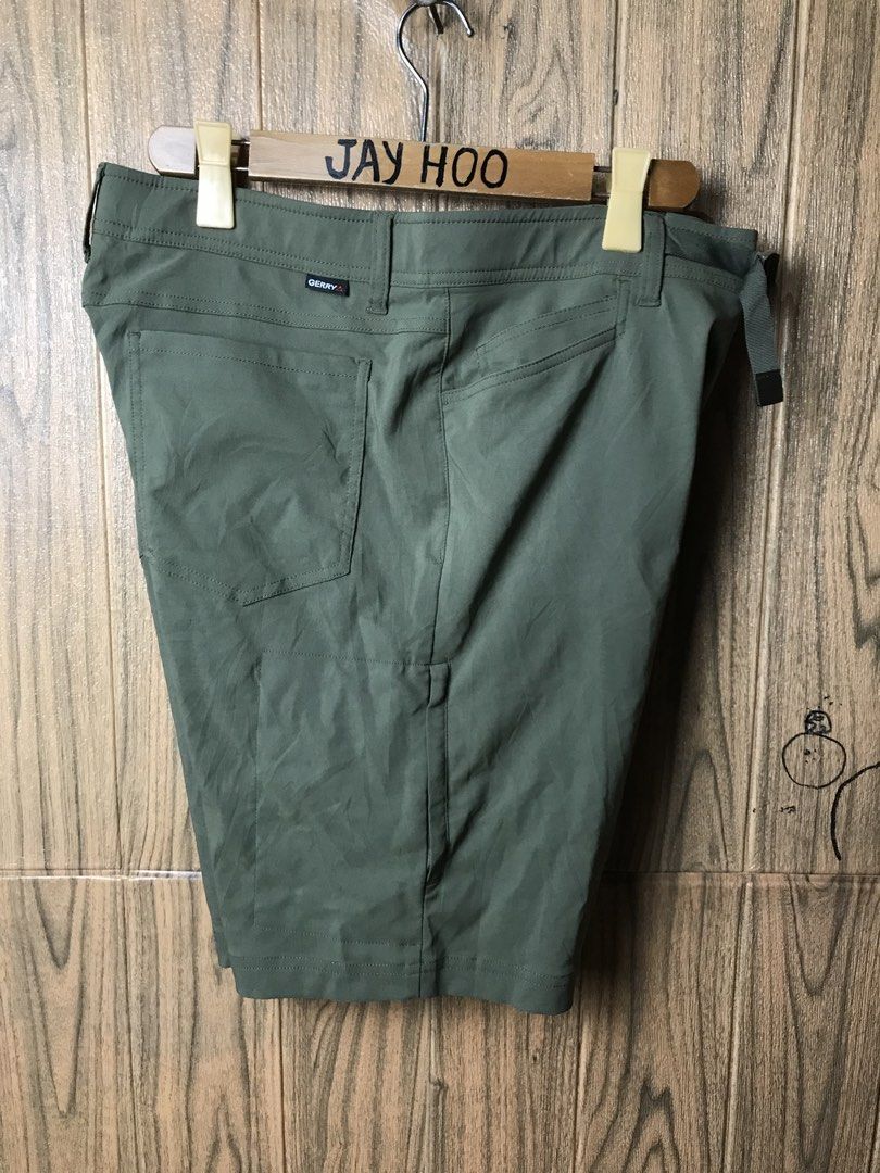 Gerry Green Outdoor Shorts Size 34 (Category: Shorts) located in Aloguinsan. Submitted by jayhooukay (Listing ID 1467598021, Image 1). Description: - 20 length as new - Brand: Gerry - Color: Green - Size: 34 - Built-in adjustable waist belt with buckle closure - Multiple functional pockets in the front and back - Elasticized inner waistband for added comfort - Origin: Made in Vietnam - Ideal for hiking, camping, and casual everyday wear.