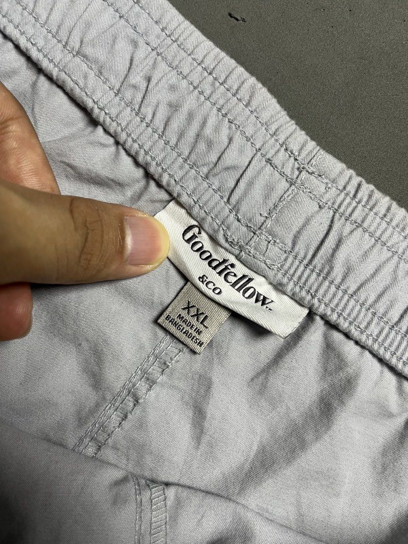 GOODFELLOW PULL ON SHORT (Category: Shorts) located in Quezon City. Submitted by kentstuff (Listing ID 1467518180, Image 3). Description: GOODFELLOW PULL ON SHORT Waist: 46-50 Length: 21 Leg opening: 14 Condition: Excellent CR: 9/10 Issue: ❌ DISCLAIMER: This is a thrifted item. All brands, logos, and trademarks belong to their rightful owners. We’re here to rehome great pieces — no brand affiliation intended.