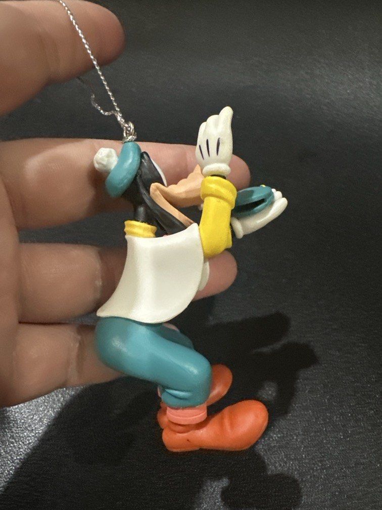 Goofy figurine Christmas Ornament (Category: Kids Toys) located in Manila. Submitted by krystalchewey_ (Listing ID 1467447468, Image 2). Description: Used Actual Photo Posted 199php Goofy figurine keychain from the Disney Happy Kuji (Happy Lottery) Christmas Ornament series released in 2019. Height: Approximately 8 cm .