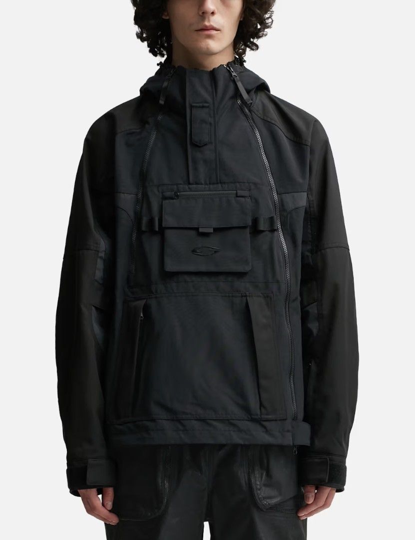 GRAILZ assymetrical technical shell jacket for mens (Category: Coats, Jackets and Outerwear) located in Baguio. Submitted by archival_thrifted.ph. (Listing ID 1467375947, Image 3). Description: FOR SALE‼️ .GRAILZ ASSYMETRICAL TECHNICAL SHELL JACKET FOR MENS .MADE IN JAPAN 🇯🇵 .EXCELLENT CONDITION .SIZE 1 ON TAG .PHP 4700 PLUS SF .❌❌ COP/COD .MOP GCASH .COURIER J&T .BAGUIO AREA .DM FOR SURE BUYER TY.