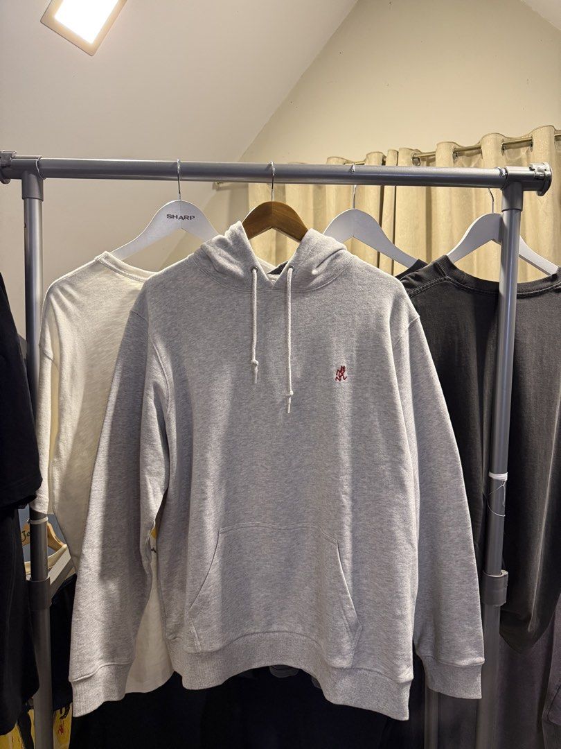Gramicci Grey Hoodie (Category: Hoodies) located in Santa Rosa. Submitted by rgnrvn300 (Listing ID 1467556577, Image 1). Description: Brand new with hang tags Php 2,500 (5,990 srp) still nego L on tag .