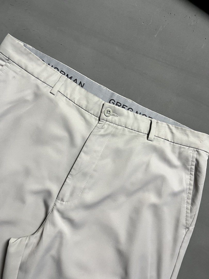 GREG NORMAN GOLF SHORT (Category: Shorts) located in Quezon City. Submitted by kentstuff (Listing ID 1467519150, Image 2). Description: GREG NORMAN GOLF SHORT Waist: 38 Length: 22 Leg opening: 12 Condition: Excellent CR: 9/10 Issue: stain DISCLAIMER: This is a thrifted item. All brands, logos, and trademarks belong to their rightful owners. We’re here to rehome great pieces — no brand affiliation intended.
