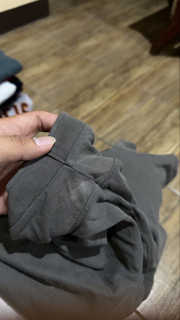GREY BOSS POLO SHIRT (Category: Tshirts & Polo Shirts ) located in Manila. Submitted by urban.vintage (Listing ID 1467556863, Image 3). Description: ISSUE: SEE THE PICS FOR ISSUE (NEED WASH) MOP :GCASH (NO COD) SHIP VIA: LALAMOVE & J&T LOCATION: PASIG CITY LENGTH: 31 WIDTH :25.