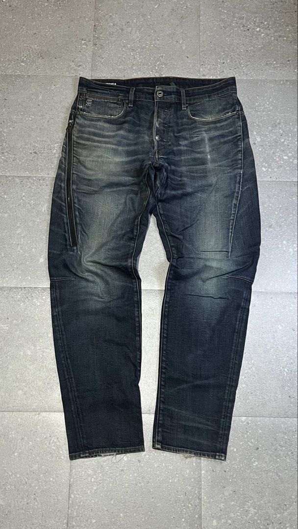 G-Star Raw (Category: Jeans) located in Pagadian. Submitted by chiccsilog (Listing ID 1467377496, Image 1). Description: very good condition 9.5/10 color rate waist: 32 to 34 length: 41 hem: 7.5 minor scratch lang sa hem.