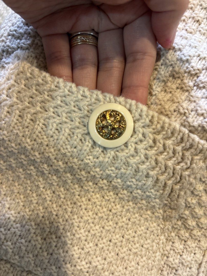 GU inspired cable knit cardigan premium quality (Category: Coats, Jackets and Outerwear) located in Baguio. Submitted by twinniesnco (Listing ID 1467389591, Image 3). Description: .