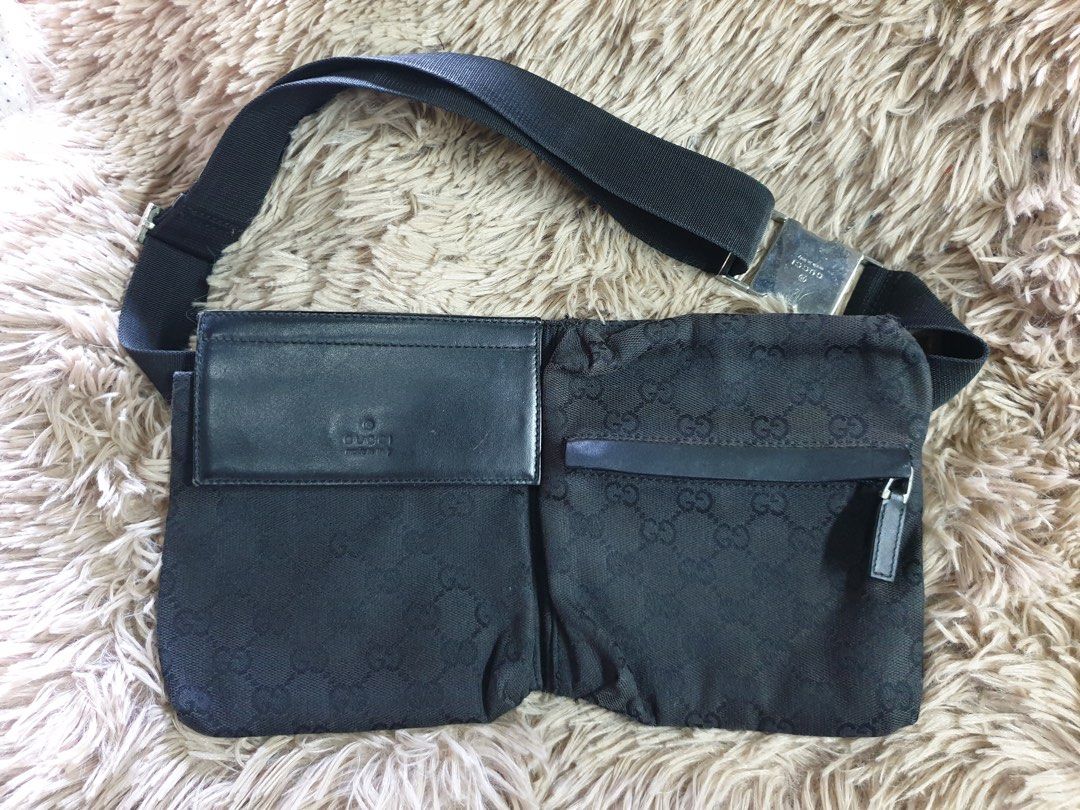 Gucci Black Belt Bag (Category: Luxury Bags & Wallets) located in Calamba. Submitted by mimabuy (Listing ID 1467402022, Image 1). Description: Bag as is no other inclusions .