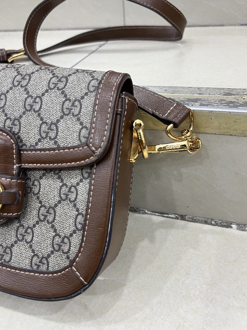 Gucci Horsebit 1955 Mini Shoulder Bag (Category: Luxury Bags & Wallets) located in Bacolod City. Submitted by novymae23 (Listing ID 1467369281, Image 3). Description: Gucci Horsebit 1955 Mini Shoulder Bag excellent condition .