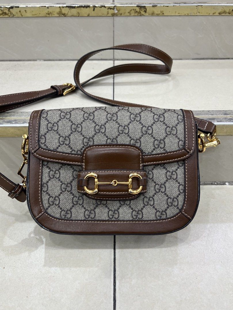 Gucci Horsebit 1955 Mini Shoulder Bag (Category: Luxury Bags & Wallets) located in Bacolod City. Submitted by novymae23 (Listing ID 1467369281, Image 2). Description: Gucci Horsebit 1955 Mini Shoulder Bag excellent condition .