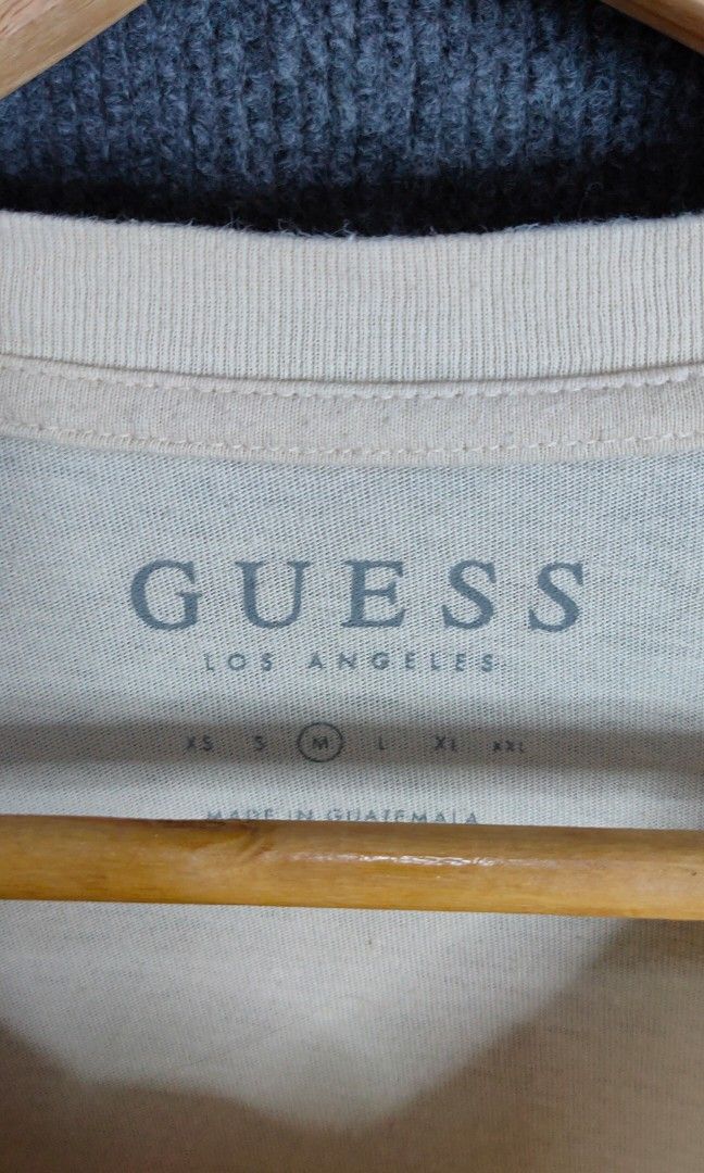 Guess (Category: Tshirts & Polo Shirts ) located in Bolinao. Submitted by tokiya. (Listing ID 1467438930, Image 3). Description: Guess Size Medium fittings 20x30.
