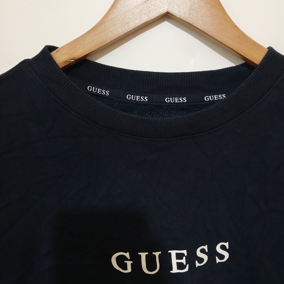 GUESS PULLOVER (Category: Coats, Jackets and Outerwear) located in Ozamiz City. Submitted by 2nd.sight (Listing ID 1467444421, Image 3). Description: *needs wash b4 wearing (fresh from bale) *navy size: xl w: 24 l: 28 excellent.
