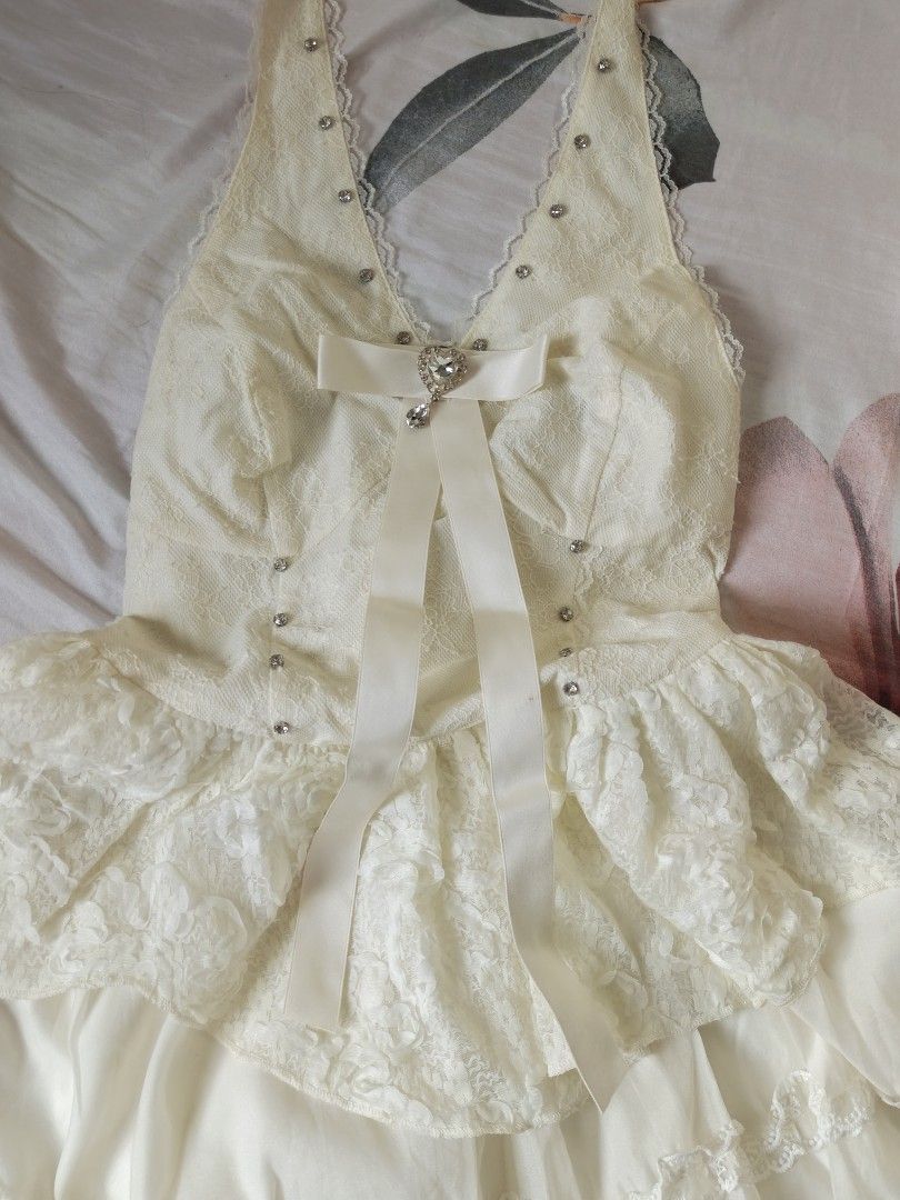 Halter Mini Dress (Category: Dresses) located in Maragondon. Submitted by wynne.picks (Listing ID 1467444002, Image 3). Description: worn once only! fits XS to med.
