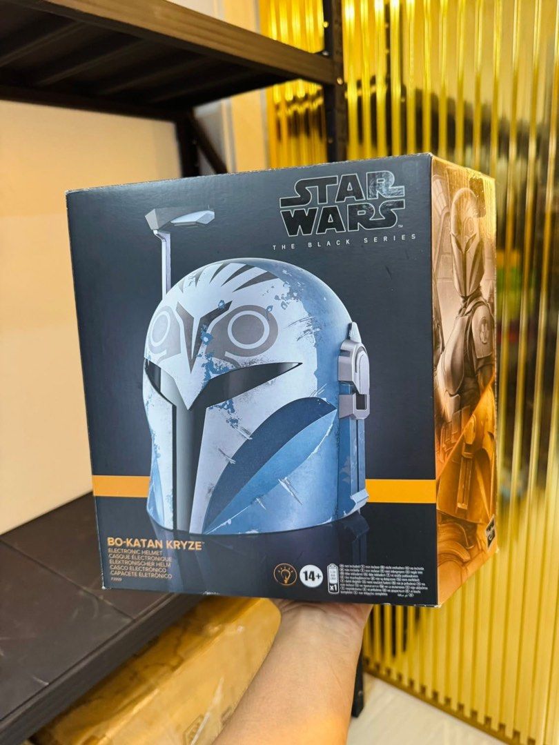 Hasbro Stawars Helmet 1:1 (Category: Figurines & Statues) located in Paranaque City. Submitted by icko007 (Listing ID 1467409864, Image 3). Description: Star Wars Black Series Helmets for Sale! Star Wars Black Series Helmet Bo Katan Kryze brandew Condition ₱3,999 Last Price na Wedge Antilles Rebel Pilot Helmet brandew Condition ₱3,999 Last Price na Location Paranaque Payment Gcash/ Bpi Shipping Lalamove/Lbc Buyers Risk/Fee ‼️Seller is not respons