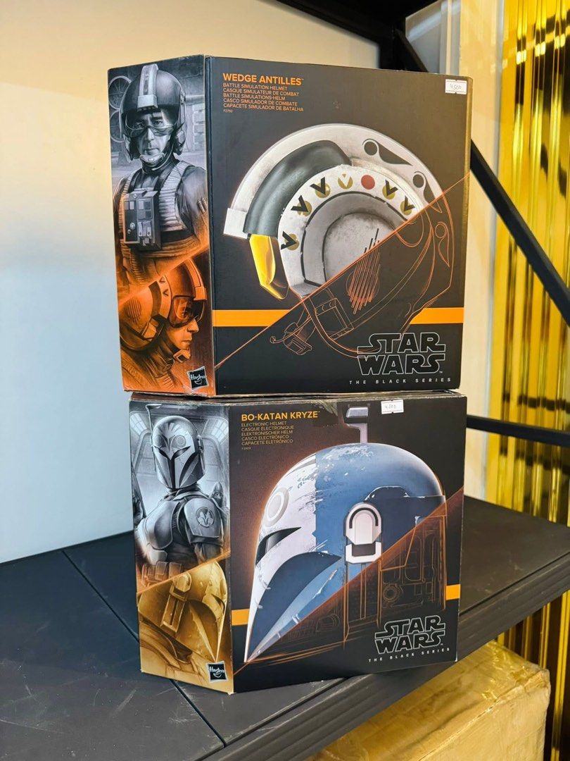Hasbro Stawars Helmet 1:1 (Category: Figurines & Statues) located in Paranaque City. Submitted by icko007 (Listing ID 1467409864, Image 1). Description: Star Wars Black Series Helmets for Sale! Star Wars Black Series Helmet Bo Katan Kryze brandew Condition ₱3,999 Last Price na Wedge Antilles Rebel Pilot Helmet brandew Condition ₱3,999 Last Price na Location Paranaque Payment Gcash/ Bpi Shipping Lalamove/Lbc Buyers Risk/Fee ‼️Seller is not respons